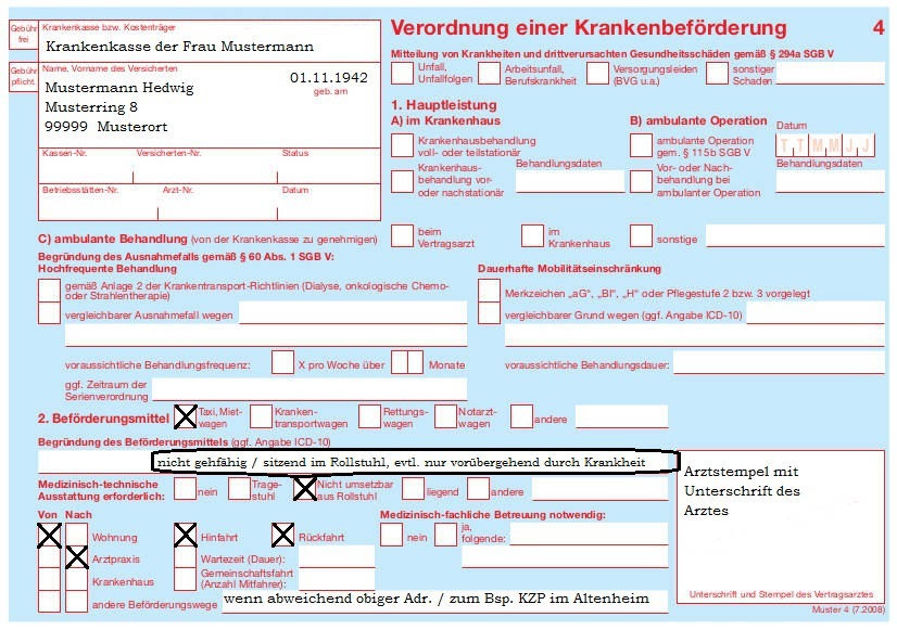 Fahrtkosten 2